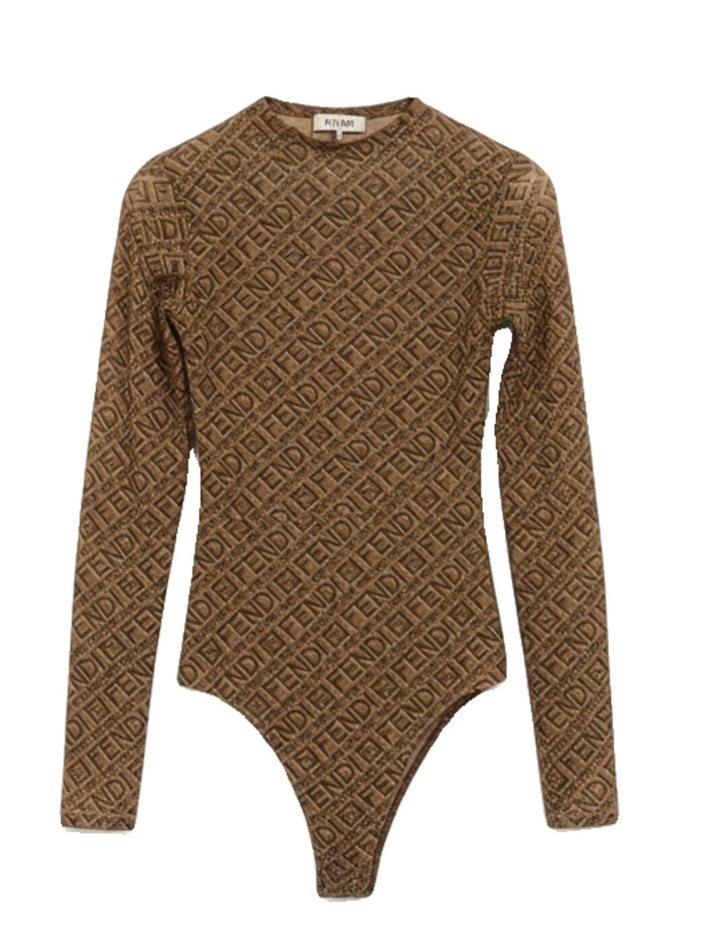 🛍️ Fendi x SKIMS Authentic & Rare Mock Neck Long Sleeve Bodysuit